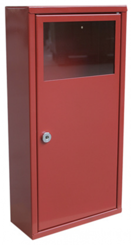 Heimlich Alarmkasten Schrank Kasten rot für RWA Auslöseeinheit - Brandschutz Feuerwehr